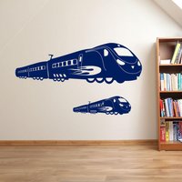 Dampf Zug Wand Transfers A20 von VinylConceptCompany