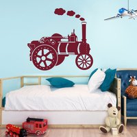 Zugkraft Zug Wand Aufkleber A83 von VinylConceptCompany