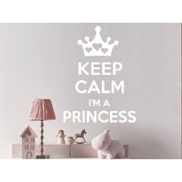 Halten Sie Ruhig Im Eine Prinzessin Wandtattoo Zitat Baby Mädchen Zimmer Vinyl Aufkleber Schlafzimmer Сrown Kindergarten Home Dekor Wandbilder Ms565 Halten Sie Ruhig Im Eine Prinzessin Wandtattoo Zitat Baby Mädchen Zimmer Vinyl Aufkleber Schlafzimmer Сrown Kindergarten Home Dekor Wandbilder Ms565 von VinylDecals2U