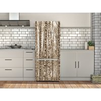 Birkenwald Natur Aufkleber Kühlschrankabdeckung Wand-Kühlschrank-Aufkleber Schälen Und Aufkleben Selbstklebender Für Birkenwald Natur Aufkleber Kühlschrankabdeckung Wand-Kühlschrank-Aufkleber Schälen Und Aufkleben Selbstklebender Für von VinylOutfit