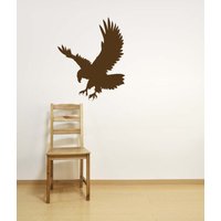 Adler Dekor, Aufkleber, Staubige Wandkunst, Militär Nationaler Vogel Vinyl Späher, Wanddekoration, Kunstwerk von VinylWallAdornments