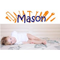 Werkzeug Name Wandtattoo, Garage Namensschild, Benutzerdefinierte Mechaniker Dekor, Handwerker Geschenkidee, Werkstatt Aufkleber, Silhouette Kunst Werkzeug Name Wandtattoo, Garage Namensschild, Benutzerdefinierte Mechaniker Dekor, Handwerker Geschenkidee, Werkstatt Aufkleber, Silhouette Kunst von VinylWallLettering