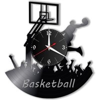 Basketball Schallplattenuhr Vinyl Retro Wanduhr Mit Wunschnamen Möglichindividuell, Geschenk, Wohnzimmer, Geburtstag, Made in Germany Basketball Schallplattenuhr Vinyl Retro Wanduhr Mit Wunschnamen Möglichindividuell, Geschenk, Wohnzimmer, Geburtstag, Made in Germany von VinylclockFranken