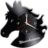 Einhorn Schallplattenuhr Vinyl Retro Wanduhr Mit Wunschnamen Individuell, Geschenk, Wohnzimmer, Geburtstag, Made in Germany Einhorn Schallplattenuhr Vinyl Retro Wanduhr Mit Wunschnamen Individuell, Geschenk, Wohnzimmer, Geburtstag, Made in Germany von VinylclockFranken