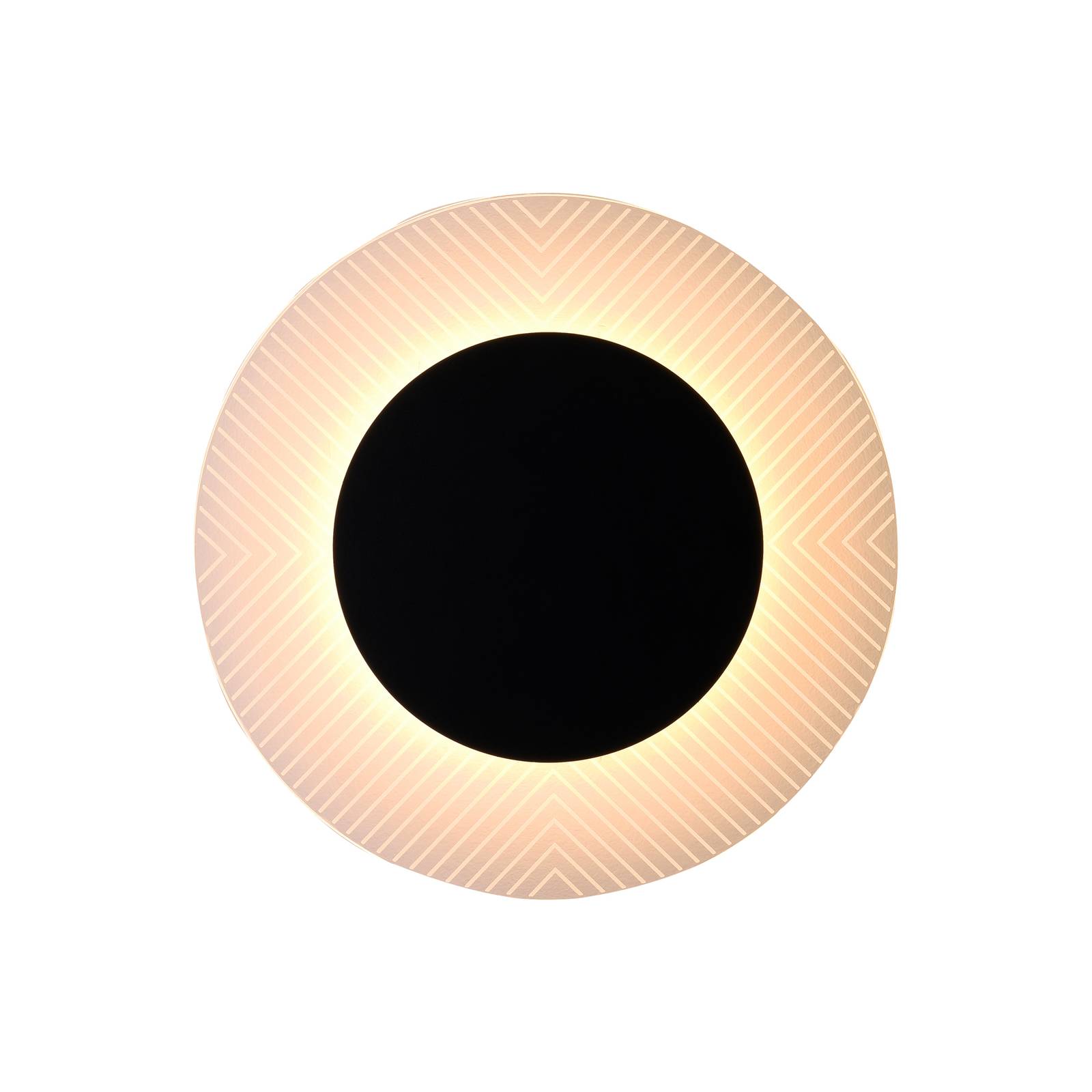 LED-Wandleuchte Fantasia, schwarz von Viokef