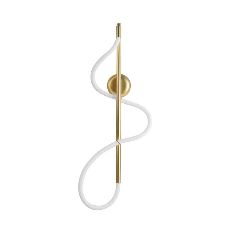 Viokef Led Wandleuchte Annete Wandleuchte Wandlampe Leuchte Lampe Licht Led Gold B-Ware von Viokef