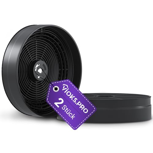 Viоks.pro 2x Rund Filter für Dunstabzugshaube Ersatz für AKPO 90 Aktivkohlefilter Dunstabzugshaube - Kohlefilter Dunstabzugshaube WK-4 Dandys Rustica WK-5 WK-7 WK-Light & Filter Ablufthaube Viоks.pro 2x Rund Filter für Dunstabzugshaube Ersatz für AKPO 90 Aktivkohlefilter Dunstabzugshaube - Kohlefilter Dunstabzugshaube WK-4 Dandys Rustica WK-5 WK-7 WK-Light & Filter Ablufthaube von Vioks.pro