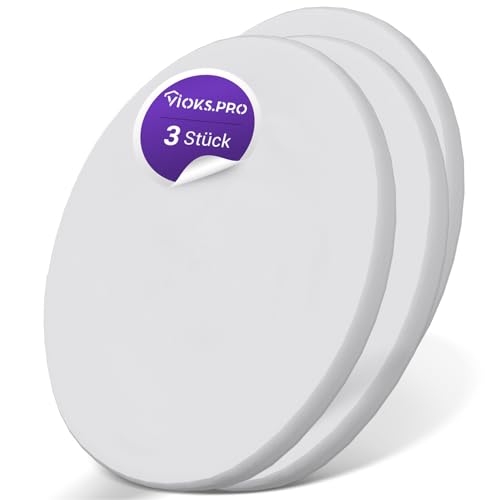 Viоks.pro 3x Filter Staubsauger 160mmØ Ersatz für Dysоn Luftfilter Vlies - Motorfilter Staubsauger Filter Pad - Filter für Staubsauger DC04 DC08 DC19 DC20 DC29 - Dysоn Zubehör & Dysоn Ersatzteile von Vioks.pro
