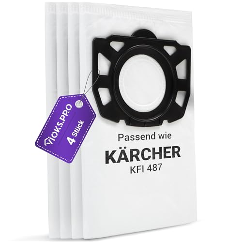 Viоks.pro 4x Filtertüten Staubsauger Beutel Vlies Ersatz für Kärchеr 2.863-006.0 Kärchеr Staubsaugerbeutel Vliesfilterbeutel KFI 487 für Kärchеr Staubsauger WD4 WD5 WD6 WD5P WD6P MV4 MV5 MV6 Viоks.pro 4x Filtertüten Staubsauger Beutel Vlies Ersatz für Kärchеr 2.863-006.0 Kärchеr Staubsaugerbeutel Vliesfilterbeutel KFI 487 für Kärchеr Staubsauger WD4 WD5 WD6 WD5P WD6P MV4 MV5 MV6 von Vioks.pro