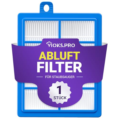 Viоks.pro Motorfilter Staubsauger Ersatz für AEG Hepa Filter HEPA12 HEPA13 AFS1W AEF12 Filter Staubsauger Philiрs FC8038/01 - Filter für Philiрs Staubsauger FC9150 & Ersatzfilter für AEG LX7 LX8 LX9 von Vioks.pro