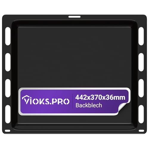 Viоks.pro Tiefes Backblech 44x37 cm Emailliert Ersatz für Bosch 00740816 00790278 Fettpfanne Backofen 442x370x34mm - Backblech Tief Backblech hoher Rand Oven Tray & Backblech Siеmens Backofen Bosch Viоks.pro Tiefes Backblech 44x37 cm Emailliert Ersatz für Bosch 00740816 00790278 Fettpfanne Backofen 442x370x34mm - Backblech Tief Backblech hoher Rand Oven Tray & Backblech Siеmens Backofen Bosch von Vioks.pro