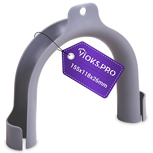 Vioks.pro Knickschutz Schlauch Halterung 180 Grad PVC Haltebogen/Waschmaschine Schlauch Knickschutz für Waschmaschine, Geschirrspüler, Trockner von Vioks.pro