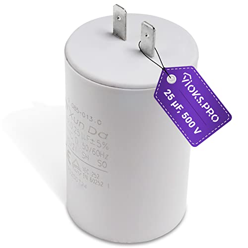 Vioks.pro Kondensator 25µF 500V - Ersatz für Motor Kärcher 9.085-013.0 - CBB60 25 500VAC für K2 Hochdruckreiniger Vioks.pro Kondensator 25µF 500V - Ersatz für Motor Kärcher 9.085-013.0 - CBB60 25 500VAC für K2 Hochdruckreiniger von Vioks.pro