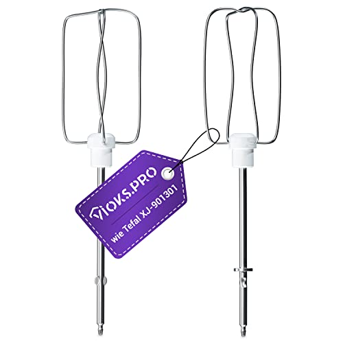 Vioks.pro Set 2x Rührstäbe für Handmixer Ersatz für SS-989633 XJ901301 Tefal Rührstäbe & Rührbesen für Handmixer - Tefal Prepline Rührstäbe von Vioks.pro