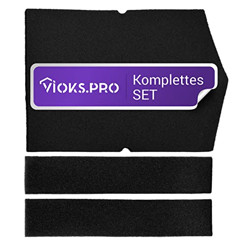 Vioks.pro Trockner Filter Set Ersatz für Мiele Schwammfilter 6057930 & 9688381 - Schaumfilter Filter für Wäschetrockner, Wärmepumpentrockner von Vioks.pro