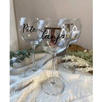Weinglas | Personalisiert Glas Name Geschenk Für Frauen Männer Geburtstag Hochzeit Muttertag Jubiläum Wedding Weinglas | Personalisiert Glas Name Geschenk Für Frauen Männer Geburtstag Hochzeit Muttertag Jubiläum Wedding von ViolartDE