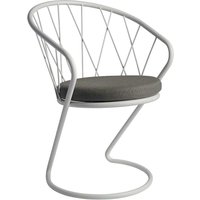 Outdoor Stühle in Weiß freischwingend von Violata Furniture