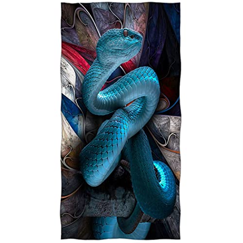 Violetpos Badetuch Blaue Schlange Psychedelischer Raum 70 cm x 140 cm Strandtuch Violetpos Badetuch Blaue Schlange Psychedelischer Raum 70 cm x 140 cm Strandtuch von Violetpos