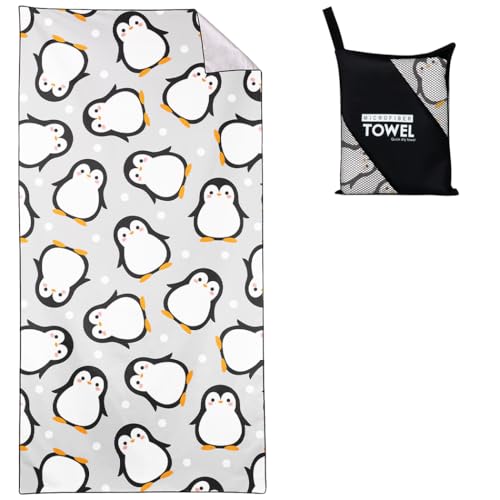 Violetpos Cartoon Pinguin Strandtuch 90x180 cm Schnell Trocknende Badetuch Sandfrei Handtuch Strandhandtuch Strandtücher Groß Badehandtuch Tragbares Handtücher Leichtes und Dünnes Violetpos Cartoon Pinguin Strandtuch 90x180 cm Schnell Trocknende Badetuch Sandfrei Handtuch Strandhandtuch Strandtücher Groß Badehandtuch Tragbares Handtücher Leichtes und Dünnes von Violetpos