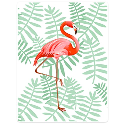 Dick Decke Weich Wärme Gemütlich Flanell-Fleece Sofadecke Deckeldecke Schöne rote Flamingo grüne Blätter 150 x 200 cm Dick Decke Weich Wärme Gemütlich Flanell-Fleece Sofadecke Deckeldecke Schöne rote Flamingo grüne Blätter 150 x 200 cm von Violetpos
