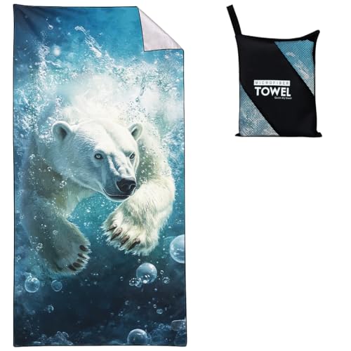 Violetpos Eisbär Tauchgang Strandtuch 90x180 cm Schnell Trocknende Badetuch Sandfrei Handtuch Strandhandtuch Strandtücher Groß Badehandtuch Tragbares Handtücher Leichtes und Dünnes Violetpos Eisbär Tauchgang Strandtuch 90x180 cm Schnell Trocknende Badetuch Sandfrei Handtuch Strandhandtuch Strandtücher Groß Badehandtuch Tragbares Handtücher Leichtes und Dünnes von Violetpos