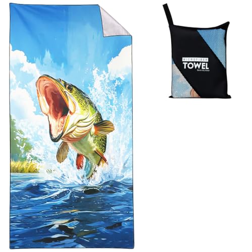 Violetpos Fisch mit einem Breiten Mund Strandtuch 90x180 cm Schnell Trocknende Badetuch Sandfrei Handtuch Strandhandtuch Strandtücher Groß Badehandtuch Tragbares Handtücher Leichtes und Dünnes Violetpos Fisch mit einem Breiten Mund Strandtuch 90x180 cm Schnell Trocknende Badetuch Sandfrei Handtuch Strandhandtuch Strandtücher Groß Badehandtuch Tragbares Handtücher Leichtes und Dünnes von Violetpos