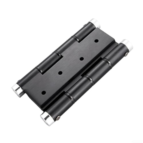 12,7 cm Doppeltürscharnier mit modernem Design und zuverlässiger automatischer Schließfunktion (schwarz) von Violiica