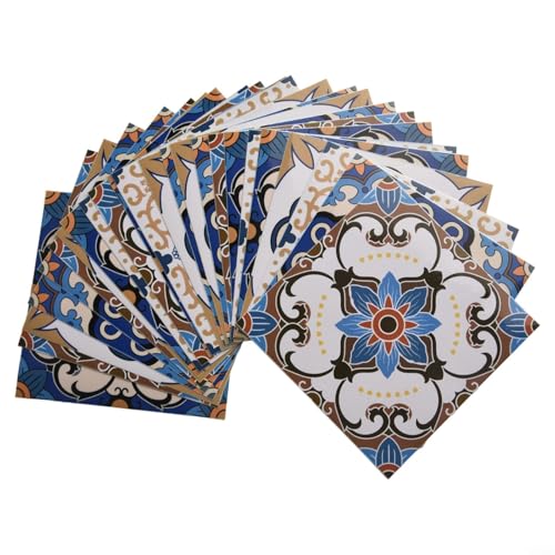 24 Stück Abzieh- und Fliesen-Transfer für Küche und Badezimmer, Wanddekoration, wasserdichtes PVC-Material (ET155) von Violiica