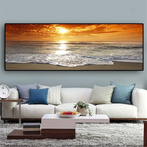 Atemberaubende Leinwand-Kunstdrucke mit Meerblick, ästhetisches Upgrade für jeden Raum Atemberaubende Leinwand-Kunstdrucke mit Meerblick, ästhetisches Upgrade für jeden Raum von Violiica