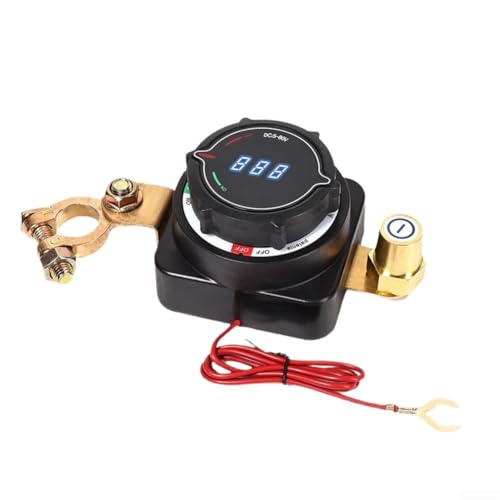 Batterietrennschalter mit Voltmeter für Wohnmobil und Yacht, hohe Leistungskapazität, 12 V 48 V Spannungskompatibilität Batterietrennschalter mit Voltmeter für Wohnmobil und Yacht, hohe Leistungskapazität, 12 V 48 V Spannungskompatibilität von Violiica