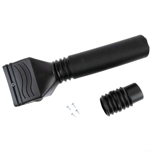 Downspout Extension Adjustable Length from 20 to 149.9 cm for Outdoor Use (black) von Violiica