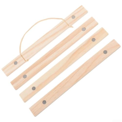 Einfach zu verwendender magnetischer Posterrahmen, Kiefernholz, 21 cm/51 cm, kein Kleber erforderlich (51 cm) von Violiica