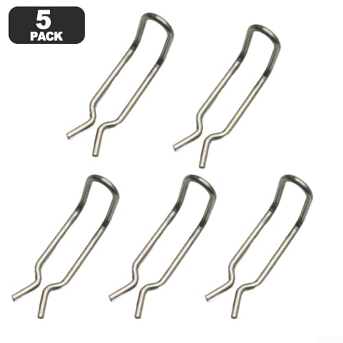 Federklemme Clips für Kärcher Hochdruckreiniger Schlauch Ersatz Set 5 oder 10 Stück Kompatibel mit K3 K4 K5 K6 Edelstahl Schlauchschellen (5 Pack) von Violiica