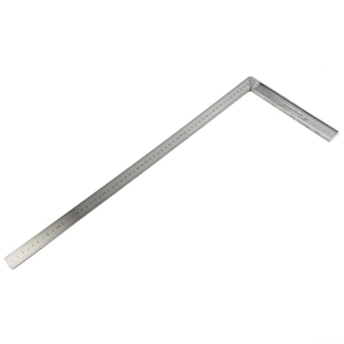 Konstruktions-Lineal, L-förmiges Werkzeug mit 250 mm und 600 mm Maßen (600 mm) von Violiica
