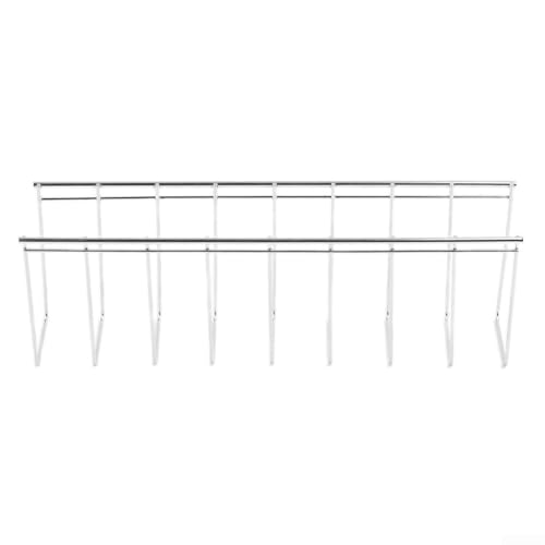 Platzsparender Küchenutensilienhalter aus Edelstahl für Teller von Violiica