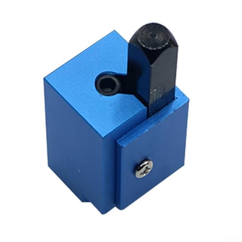 Quadratischer Scharnier-Meißel für Holzbearbeitung, schnelles und präzises Einstecken (blau) von Violiica