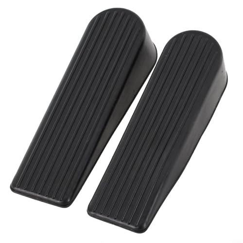 Robuster Gummi-Türstopper, perfekt für robuste und selbstschließende Türen, Schwarz von Violiica
