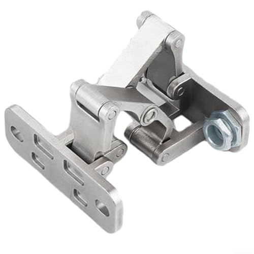 Robustes, verstellbares Feuerhydrant-Türscharnier mit unsichtbarem Design und verdicktem 304 Edelstahl-Material (L) von Violiica