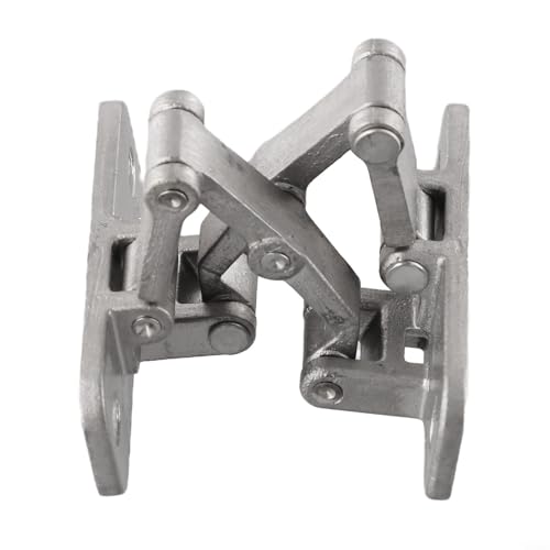 Robustes 180 Grad verstellbares Edelstahlscharnier für Steintüren, Feuer-Hydrant-Türen mit unsichtbarem und verstärktem Design (Trompete) von Violiica