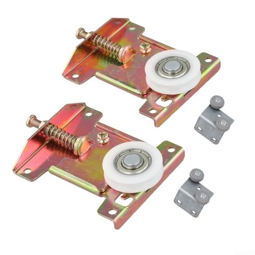 Schiebetürrollen für Kleiderschränke und Schränke mit Anti-Entgleisungs-Design für reibungslosen Betrieb von Violiica