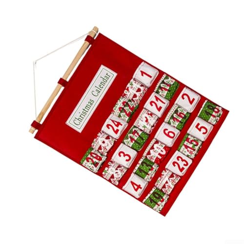 Süßigkeiten-Countdown-Organizer mit kreativem mehrlagigem Design, macht Feiertage zu etwas Besonderem von Violiica