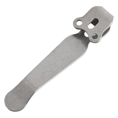Tiefer Trageclip für Benchmade und für Emerson-Messer, sorgfältig von Hand geformt mit starker Haltbarkeit (schwarz) von Violiica