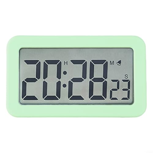 Tischuhr mit Weck- und Schlummerfunktion, digitales Display mit Hintergrundbeleuchtung für einfaches Ablesen von Violiica