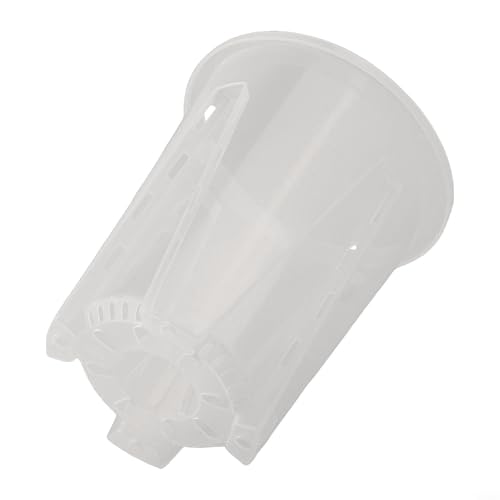 Transparente Orchideen-Pflanztöpfe mit Löchern, transparente Kunststoff-Blumentöpfe für Sukkulenten, Balkon, Garten oder Büro, Größen 10 cm, 12 cm, 14 cm, 16 cm (12 cm) von Violiica