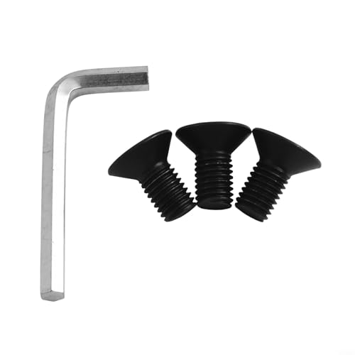 Trimmerkopfschrauben und Motorsensenaufsatz mit Schraubenschlüssel, kompatibel mit verschiedenen Rasentrimmern für reibungslose Schnittleistung von Violiica