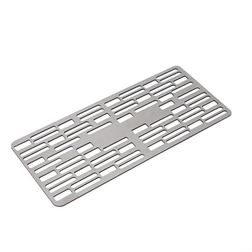 Violiica Leichter Edelstahl-Outdoor-Grill für Camping und Wandern, tragbarer Grillkocher mit Nicht-Beschichtung für einfache Reinigung Violiica Leichter Edelstahl-Outdoor-Grill für Camping und Wandern, tragbarer Grillkocher mit Nicht-Beschichtung für einfache Reinigung von Violiica