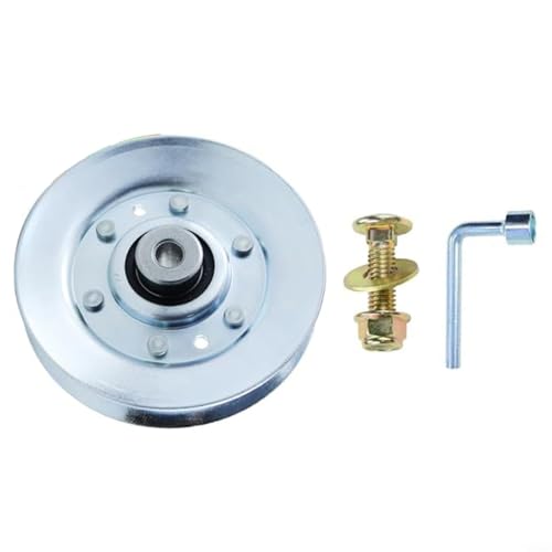 Violiica Metall Spannrolle Ersatz-Kit 146763 593787801 532173902 kompatibel mit mehreren Rasenmäher-Modellen Y155H107RBA LZ11577 TC138L Gartenmaschinenteile von Violiica