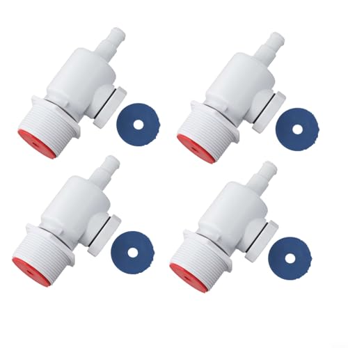 Violiica Poolreiniger, Schnelltrennung, Druckentlastungsventil, Ersatzteil, kompatibel mit Polaris Modell 280 180 Automatischer Poolsauger (4 Set) von Violiica