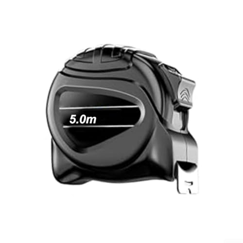 Wasserdichtes Maßband mit kompaktem Design für Hausrenovierung und tägliche Messungen (5 m x 19 mm) von Violiica