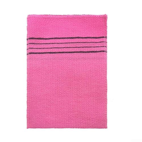 Weiche Peeling-Waschlappen im praktischen 5er-Pack für entspannende Duschen (Rosa) von Violiica